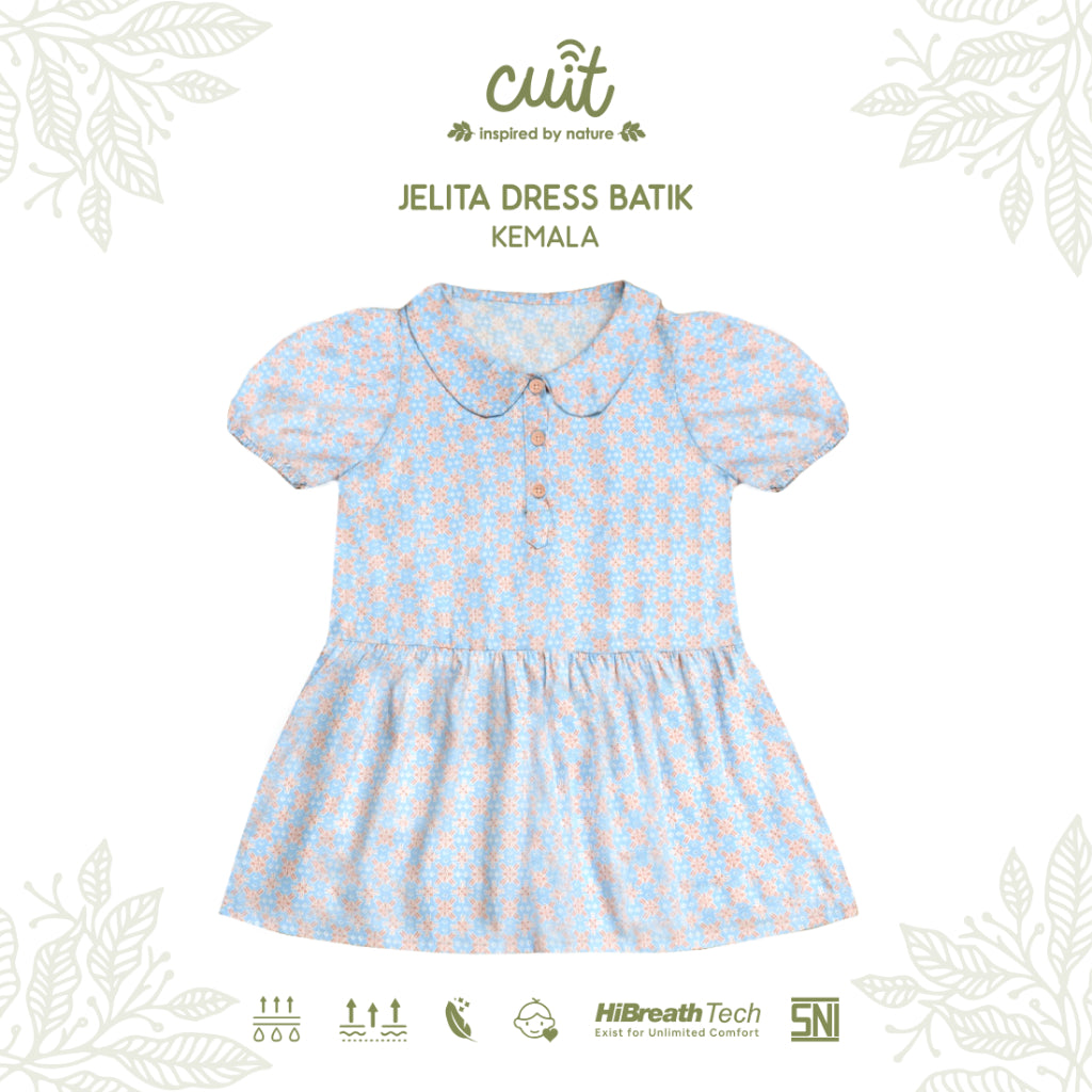 Cuit Jelita Dress Batik 3-10 Tahun