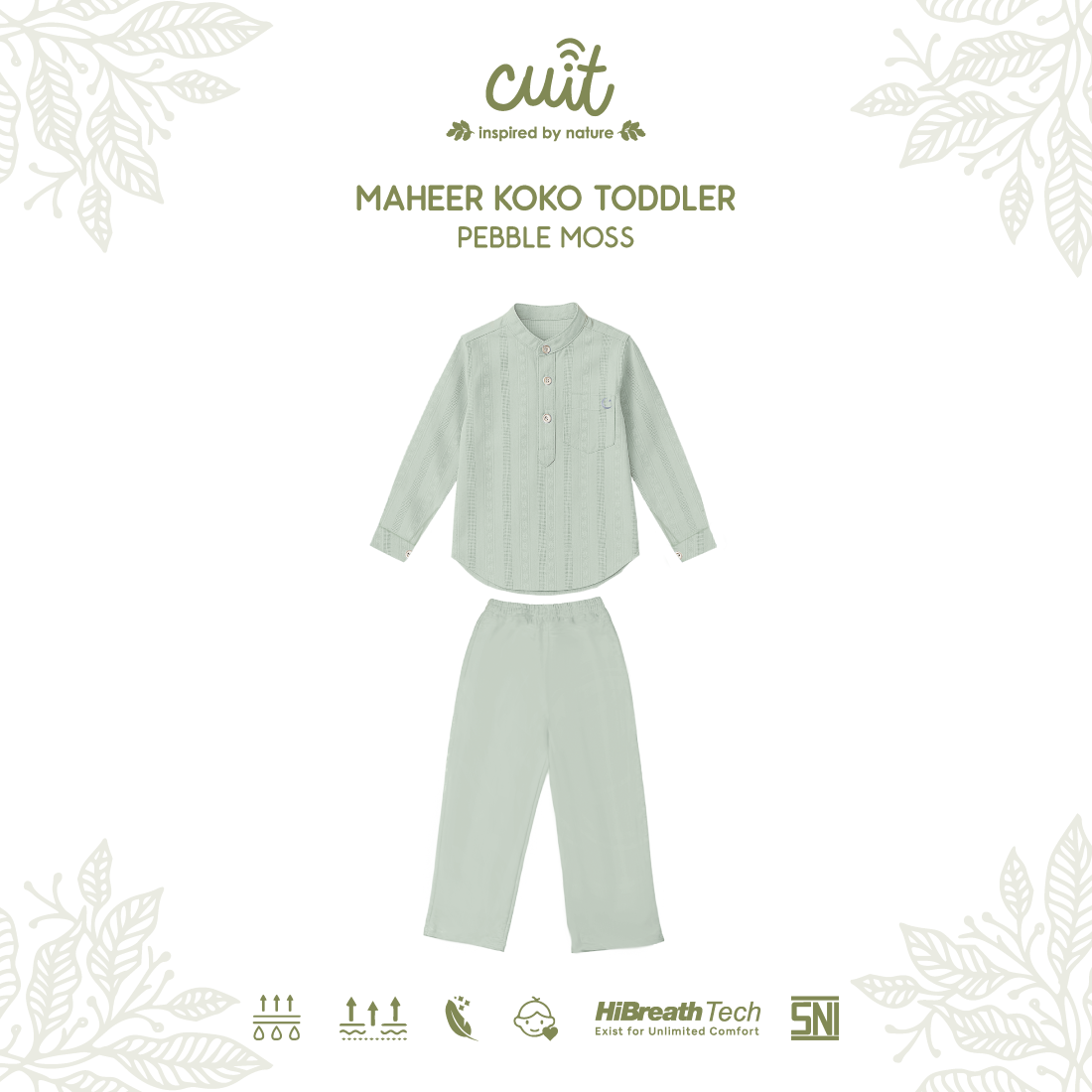 Cuit Maheer Setelan Koko 3 - 10 Tahun