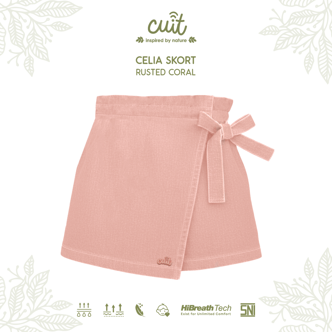 Cuit Celia Skort Rok Celana Anak Perempuan 3-10 Tahun