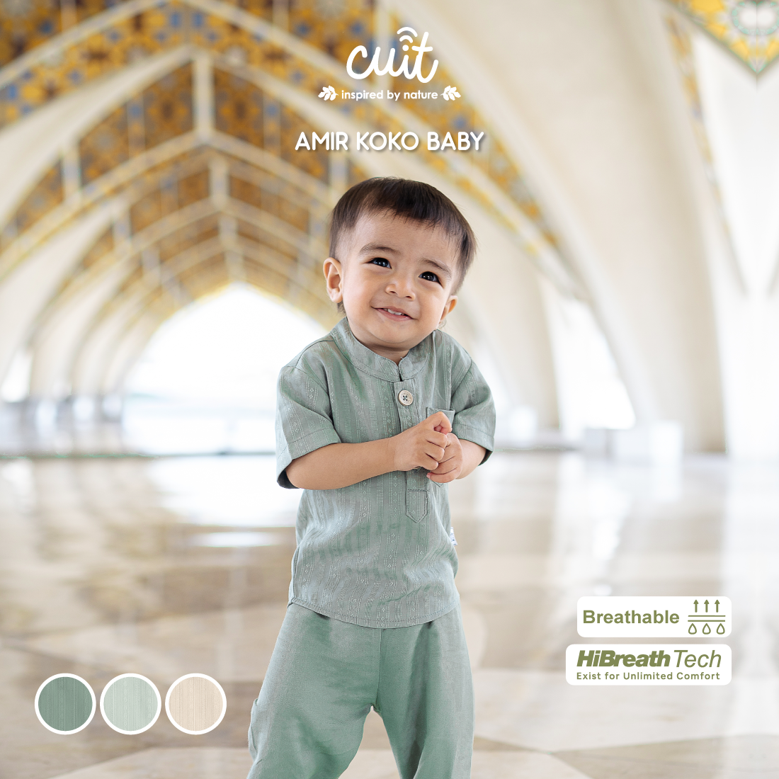 Cuit Amir Setelan Koko 3 Bulan - 2 Tahun