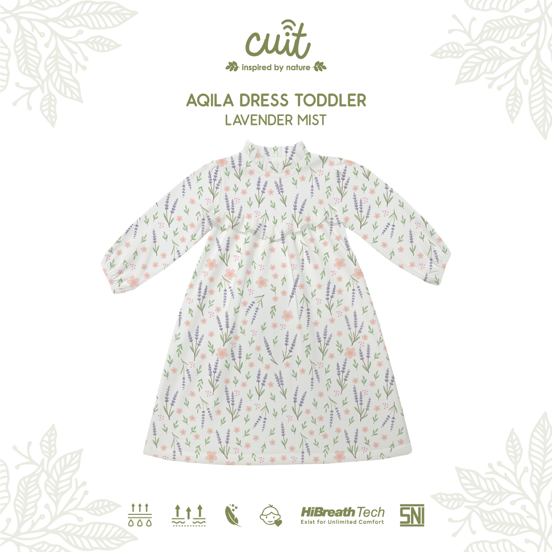Cuit Aqila Dress Anak 3 - 10 Tahun