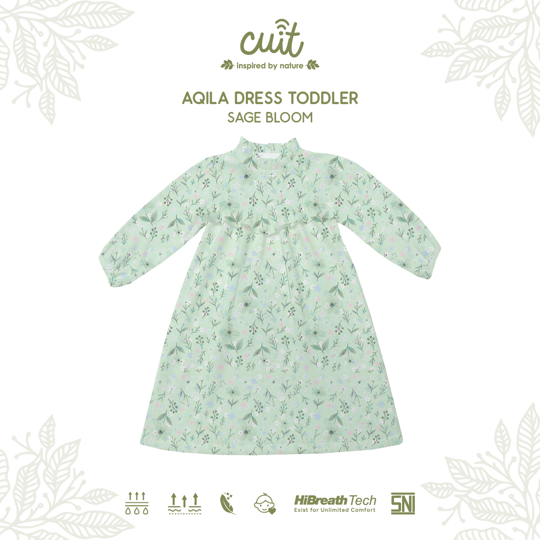 Cuit Aqila Dress Anak 3 - 10 Tahun
