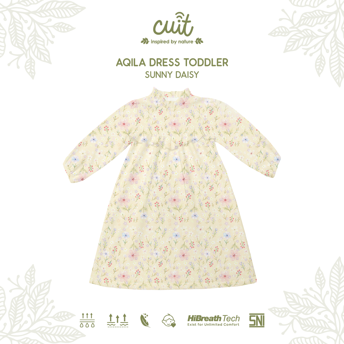Cuit Aqila Dress Anak 3 - 10 Tahun