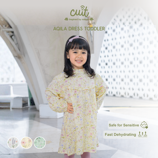 Cuit Aqila Dress Anak 3 - 10 Tahun