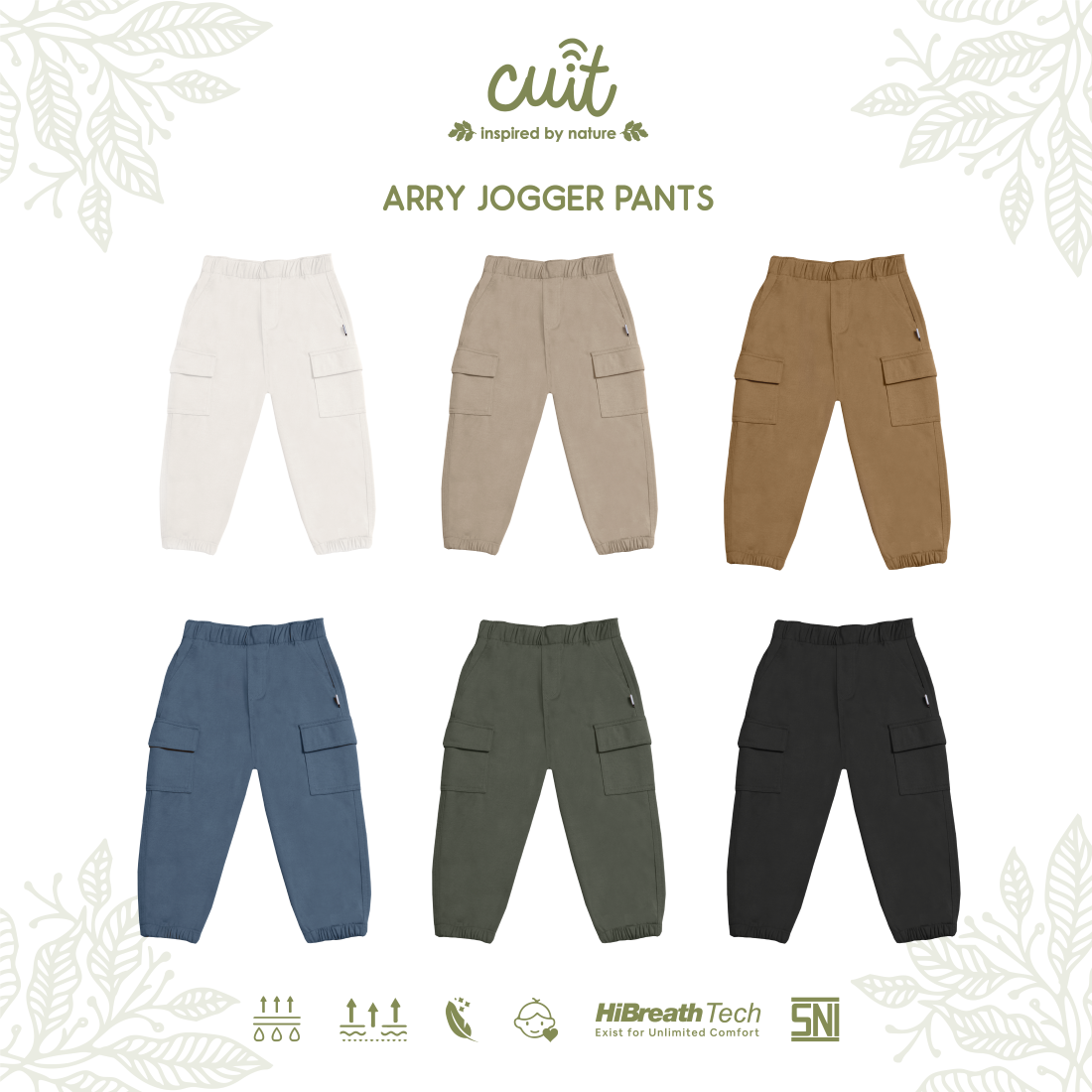 Cuit Arry Celana Panjang Jogger 6 Bulan - 6 Tahun