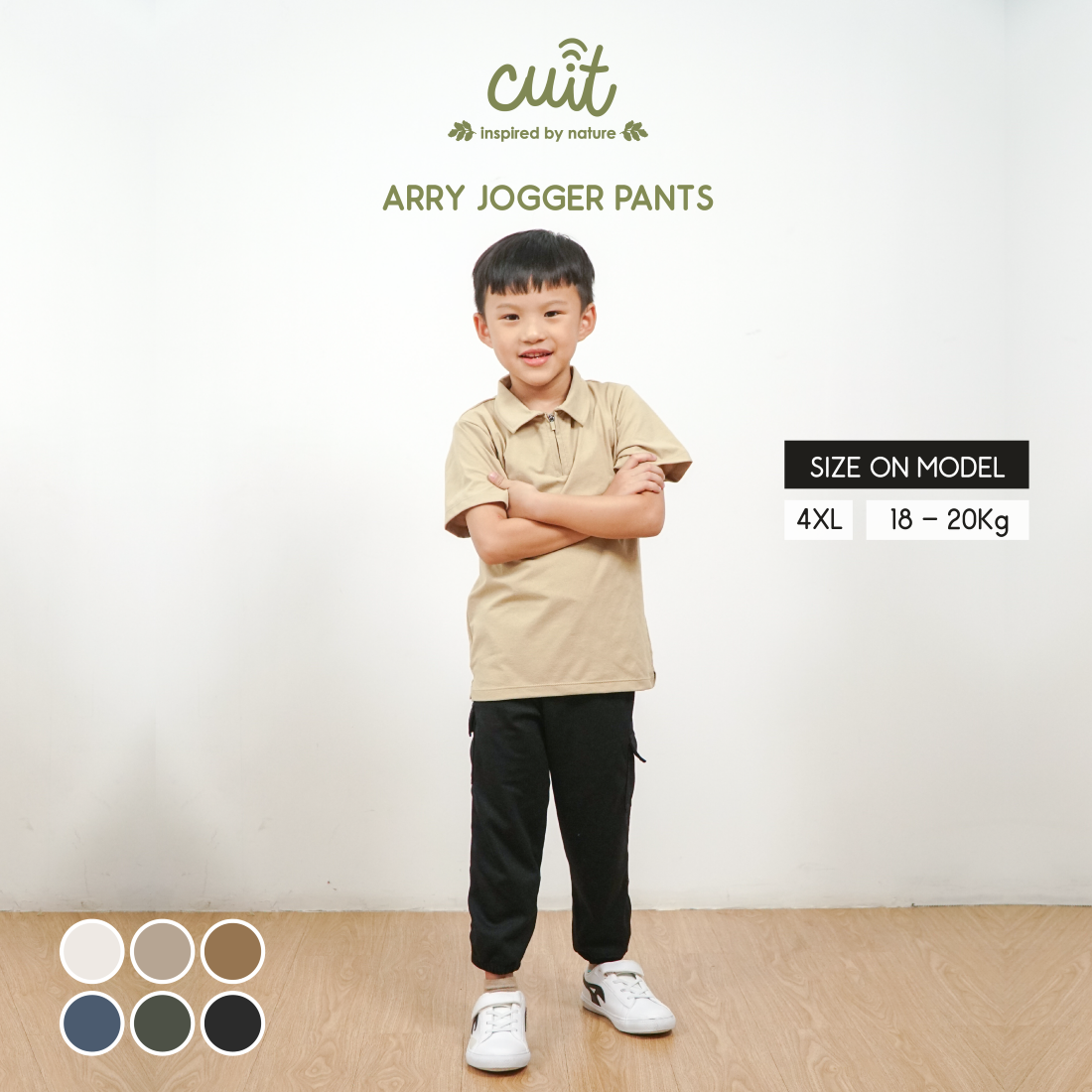 Cuit Arry Celana Panjang Jogger 6 Bulan - 6 Tahun