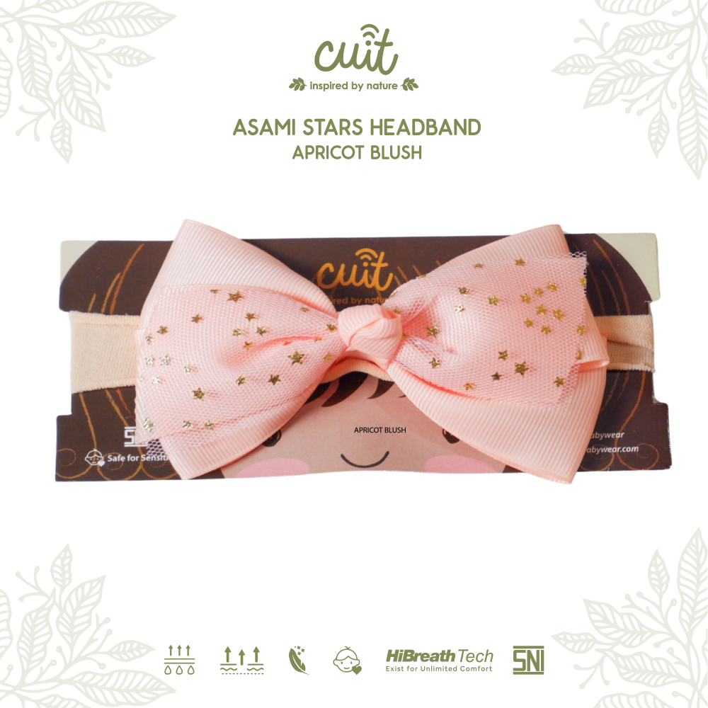 Cuit Asami Bandana Pita Bayi