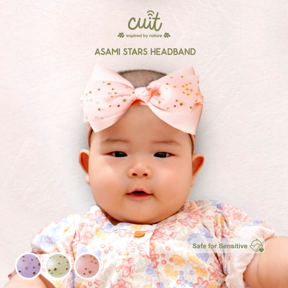 Cuit Asami Bandana Pita Bayi
