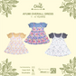 Cuit Ayumi Overall Dress 1-6 Tahun