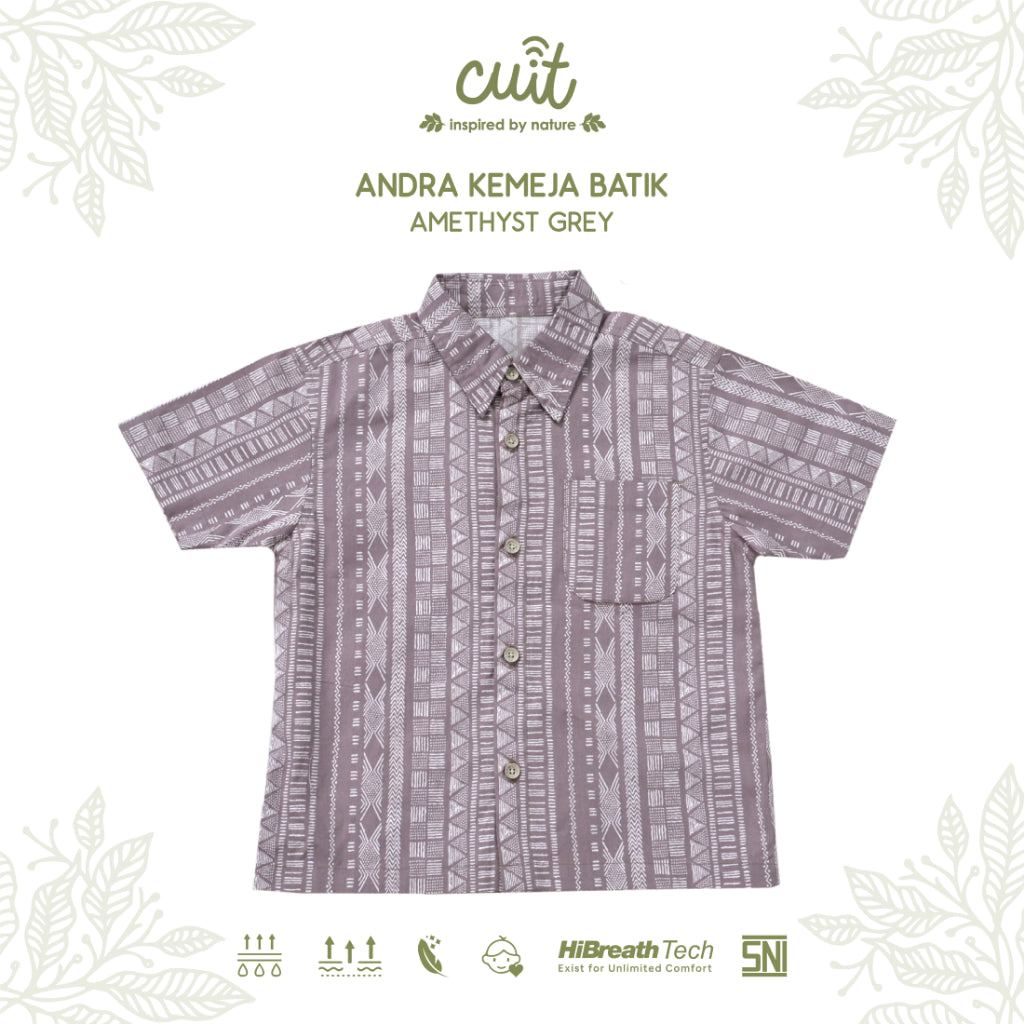 Cuit Andra Kemeja Batik 3-10 Tahun