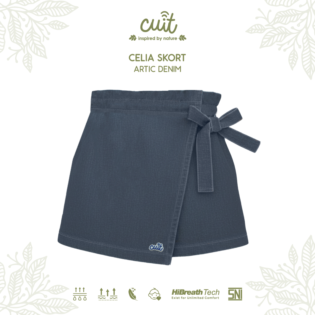Cuit Celia Skort Rok Celana Anak Perempuan 3-10 Tahun