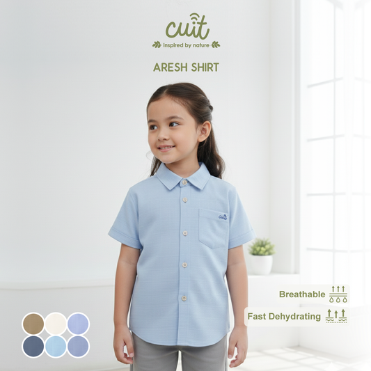 Cuit Aresh Kemeja Anak 3-10 Tahun