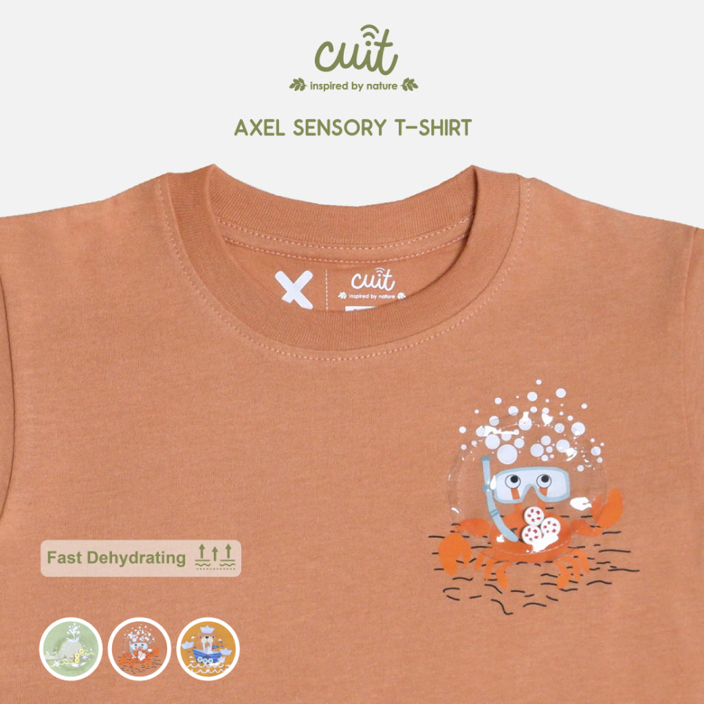 Cuit Axel Sensory Tee 1-6 Tahun