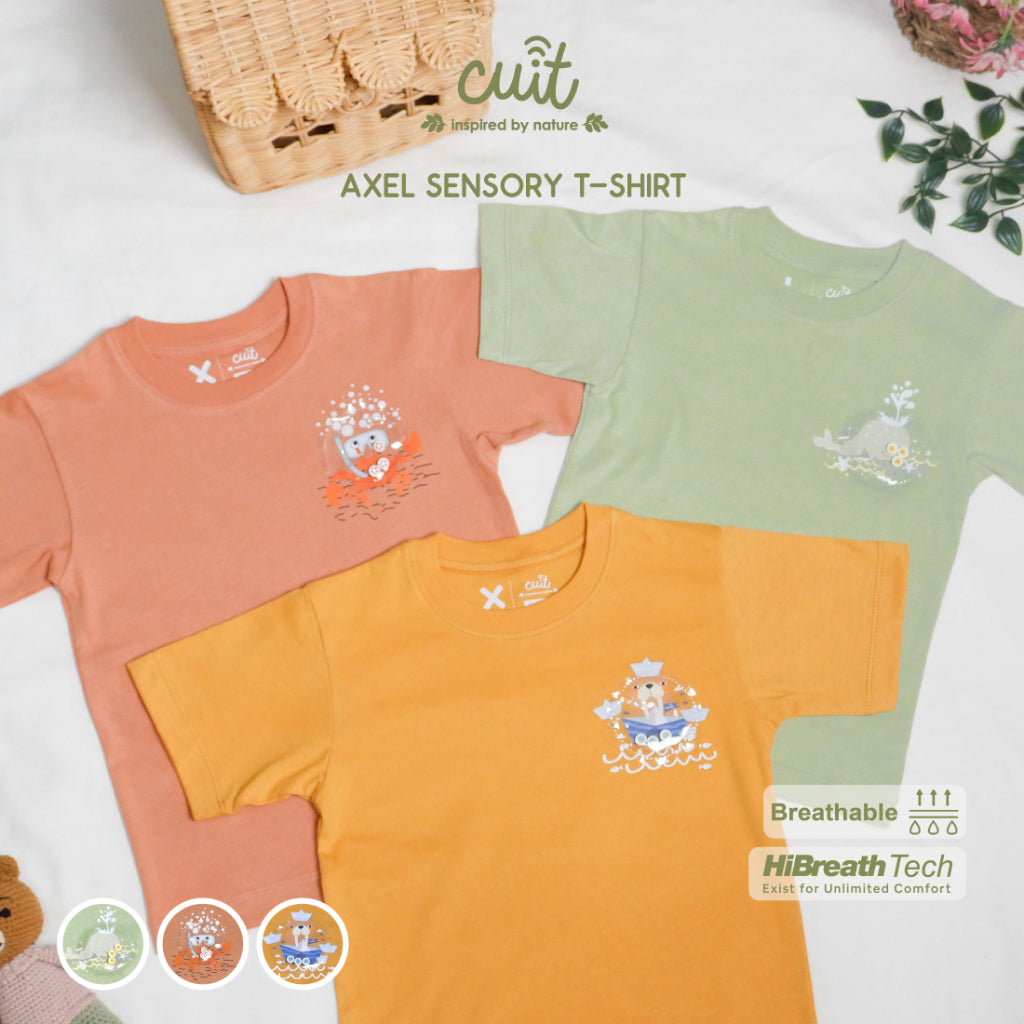Cuit Axel Sensory Tee 1-6 Tahun