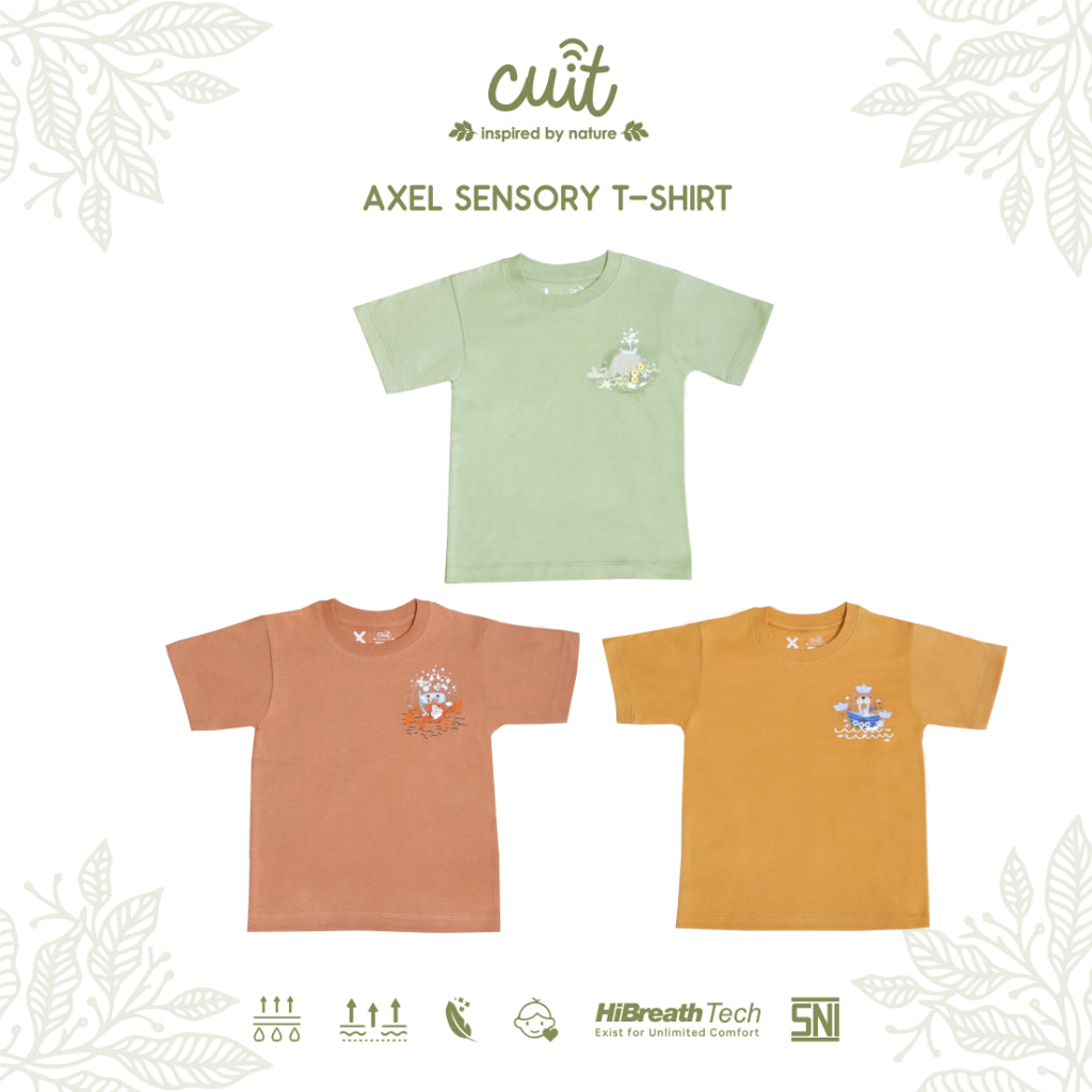 Cuit Axel Sensory Tee 1-6 Tahun