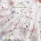 Cuit Ayumi Overall Floral Dress 1-6 Tahun