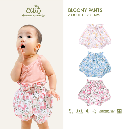 Cuit Bloomy Celana Pendek 3 Bulan - 2 Tahun