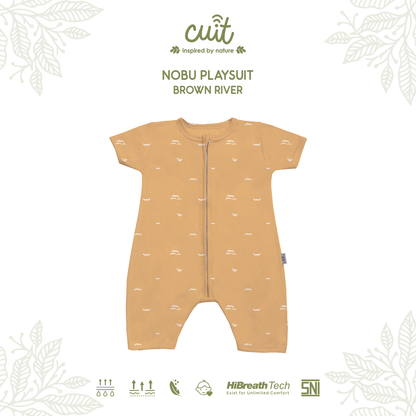Cuit Nobu Playsuit Zipper 3 Bulan - 2 Tahun