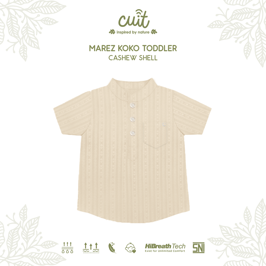 Cuit Marez Kemeja Koko 3-10 Tahun