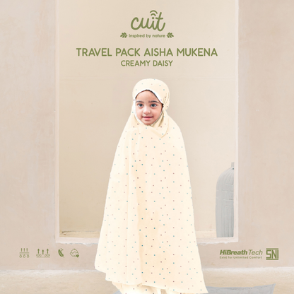 Cuit Aisha Mukena Travel Pack Anak