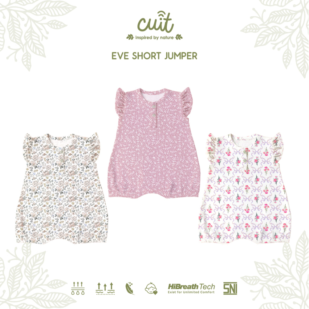 Cuit Eve Short Jumper Motif Floral