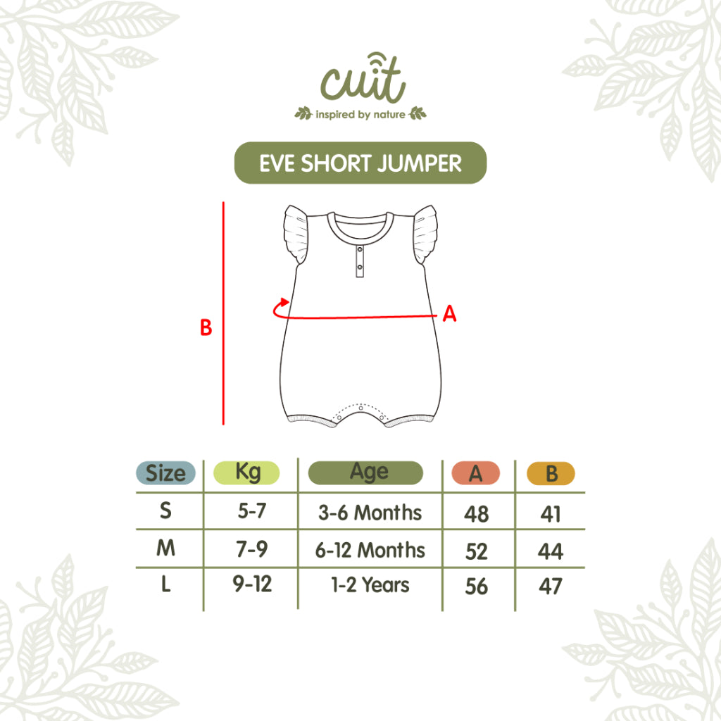 Cuit Eve Short Jumper Motif Floral