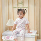 Cuit Everly Ruffle Sleepsuit Floral 0 - 12 Bulan