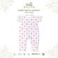 Cuit Everly Ruffle Sleepsuit Floral 0 - 12 Bulan