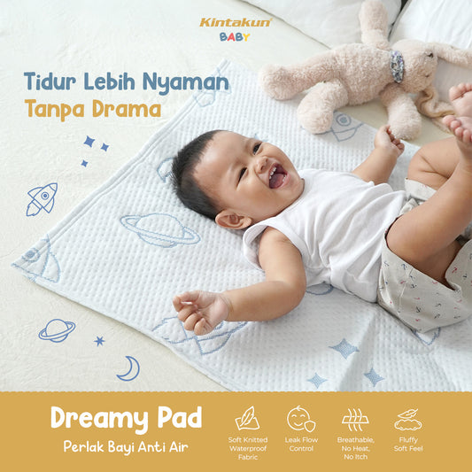 Kintakun Baby Dreamy Pad Perlak Bayi Waterproof 70 x 90 cm