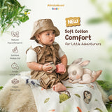 Kintaun Baby Cotton Bath Towel 50x100 Jungle Adventure