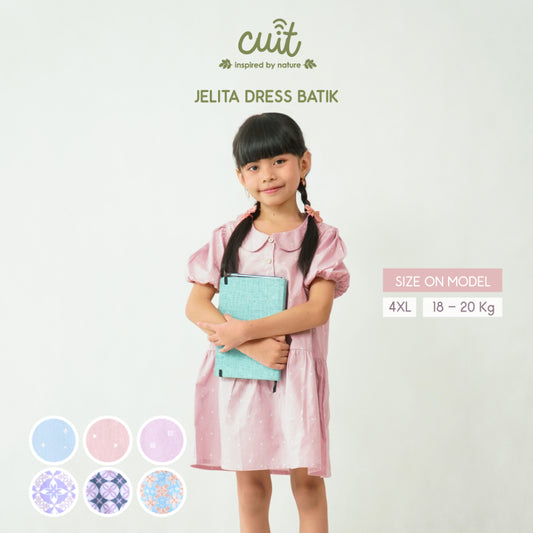 Cuit Jelita Dress Batik 3-10 Tahun