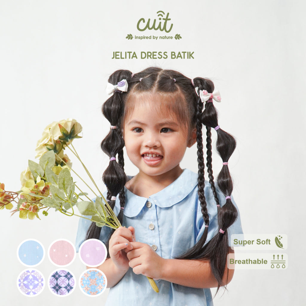 Cuit Jelita Dress Batik 3-10 Tahun