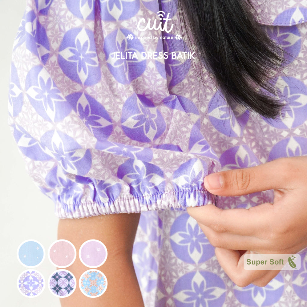 Cuit Jelita Dress Batik 3-10 Tahun