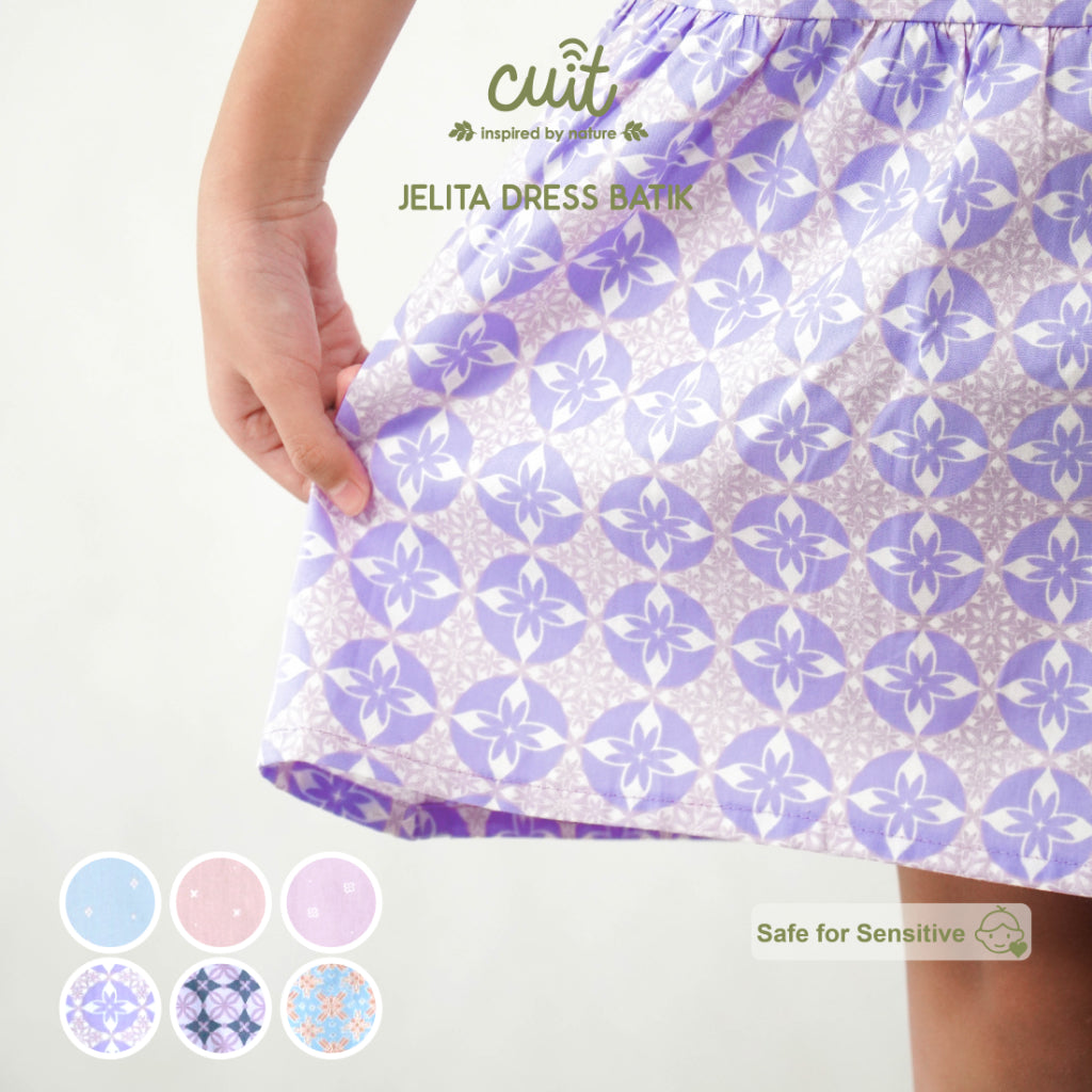 Cuit Jelita Dress Batik 3-10 Tahun