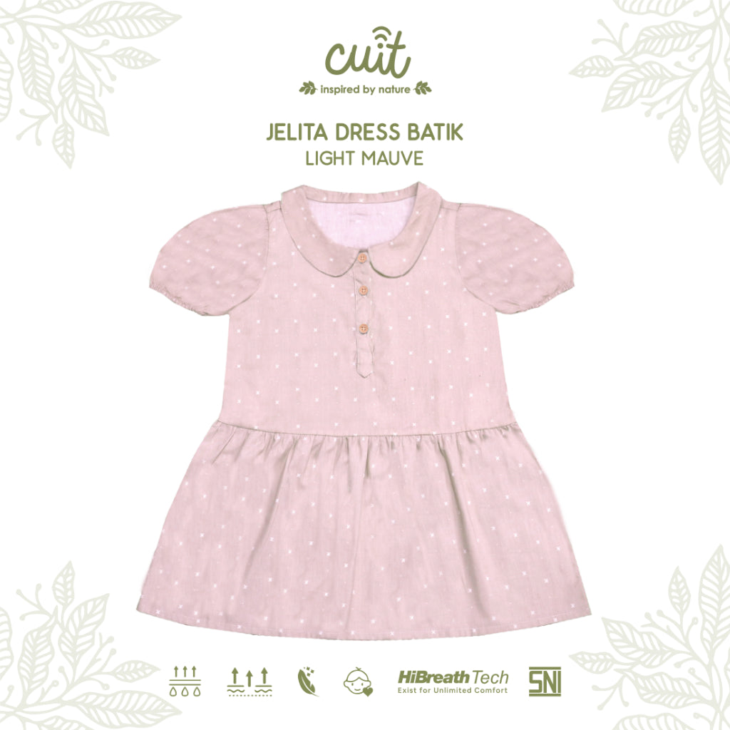 Cuit Jelita Dress Batik 3-10 Tahun