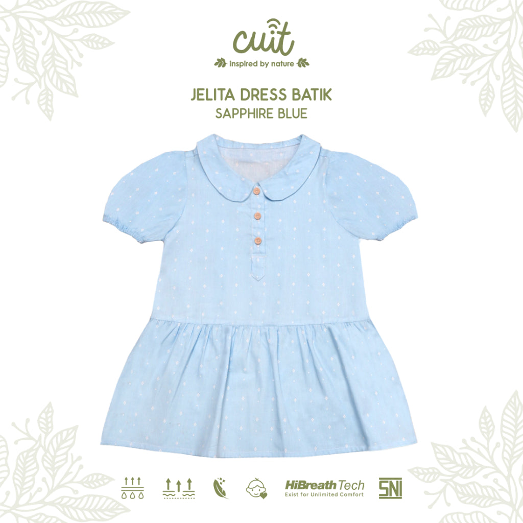 Cuit Jelita Dress Batik 3-10 Tahun