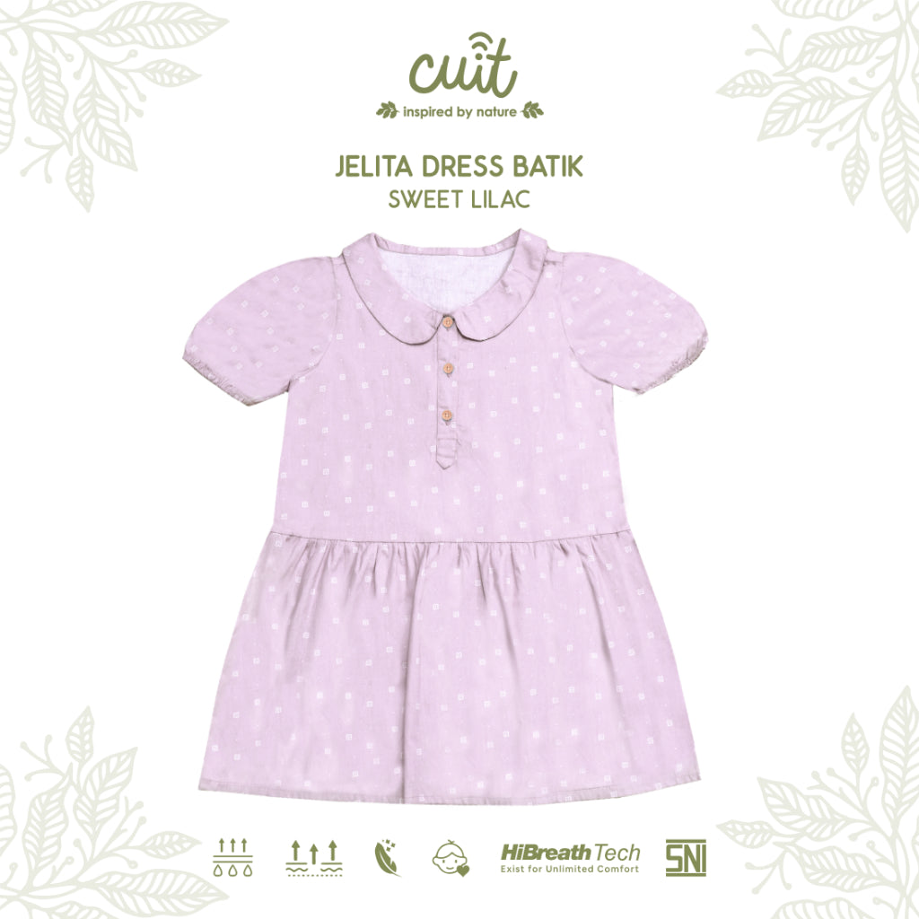 Cuit Jelita Dress Batik 3-10 Tahun
