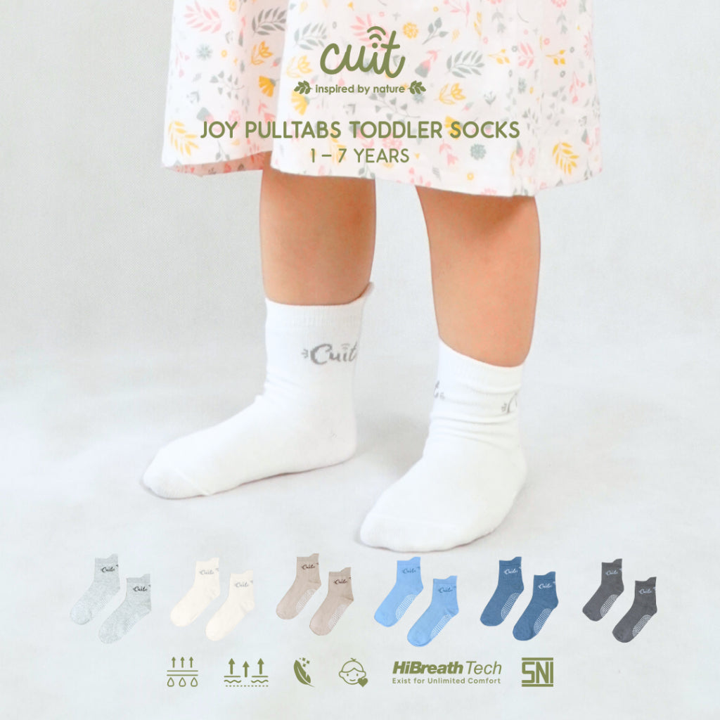 Cuit Joy Pulltab Basic Socks 1-7 Tahun