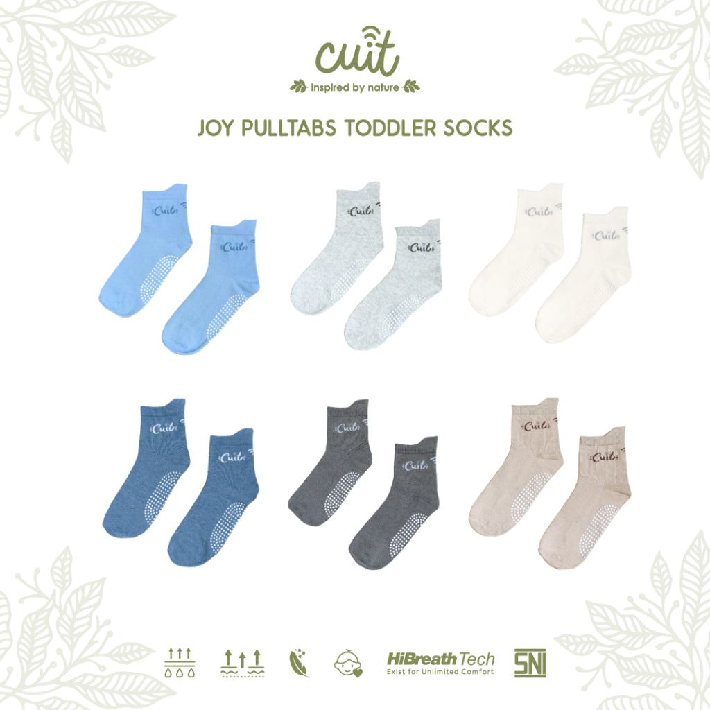 Cuit Joy Pulltab Basic Socks 1-7 Tahun
