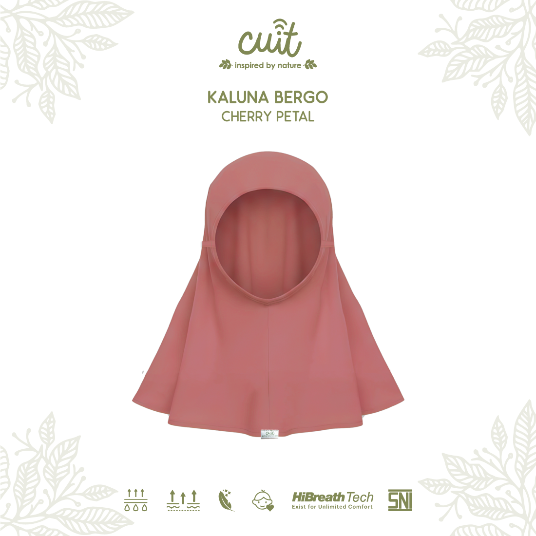 Cuit Kaluna Bergo Kids Hijab 3 - 10 Tahun