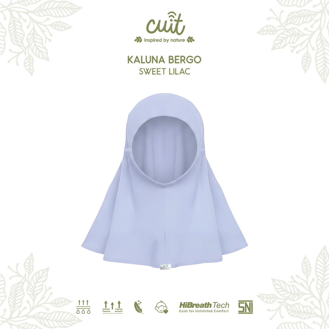 Cuit Kaluna Bergo Kids Hijab 3 - 10 Tahun
