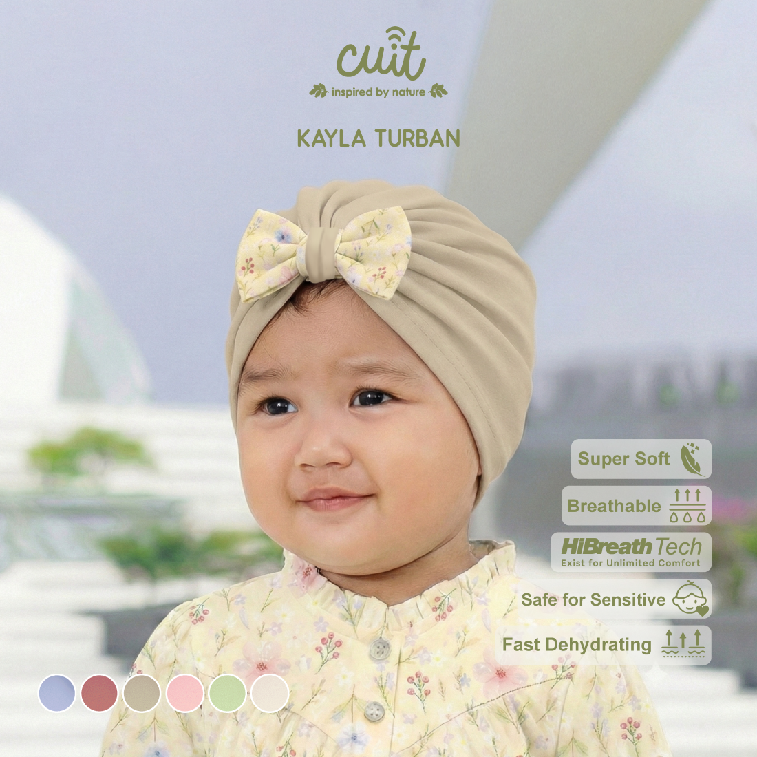 Cuit Kayla Turban Anak