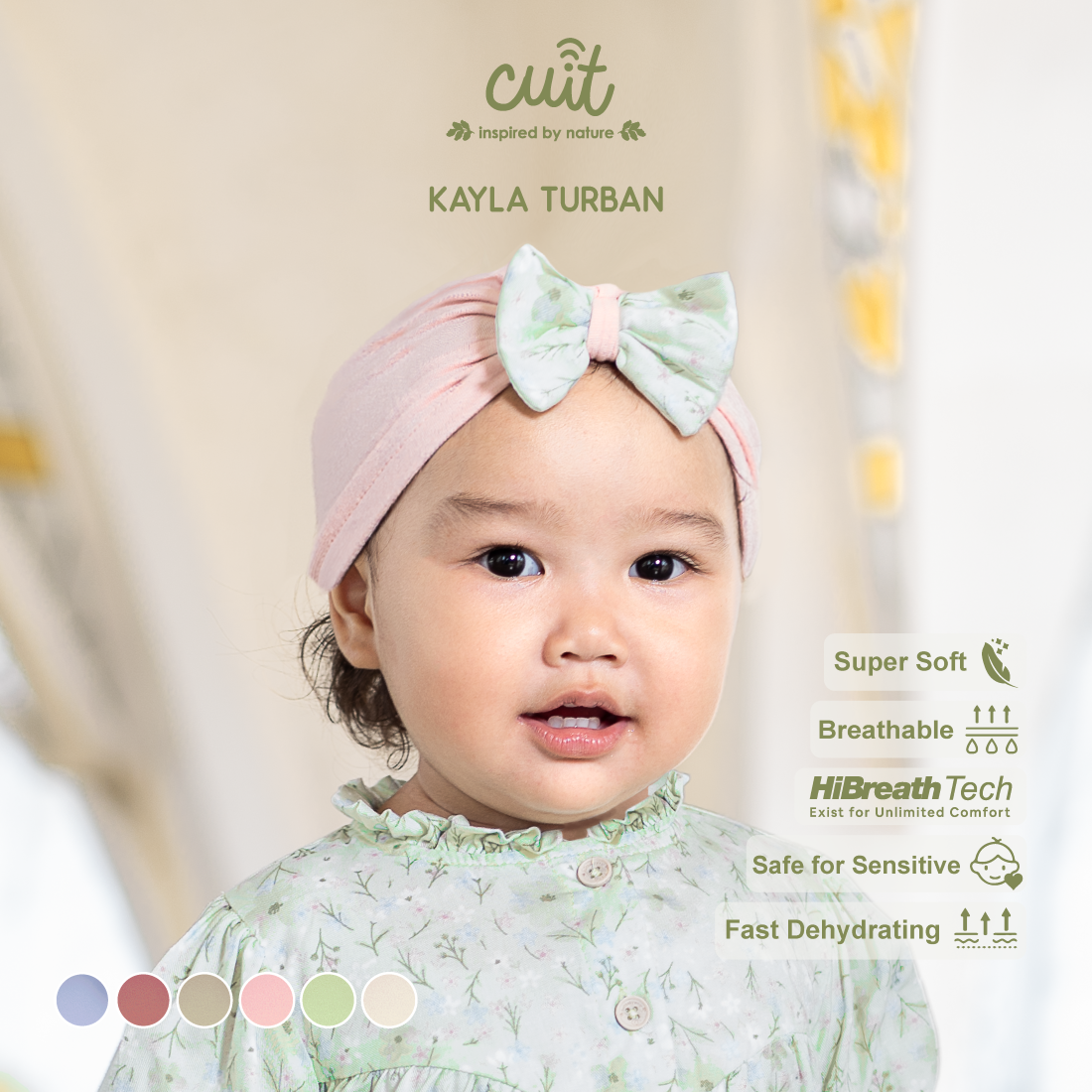 Cuit Kayla Turban Anak