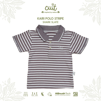 Cuit Kairi Kemeja Polo Stripe 6 Bulan - 6 Tahun