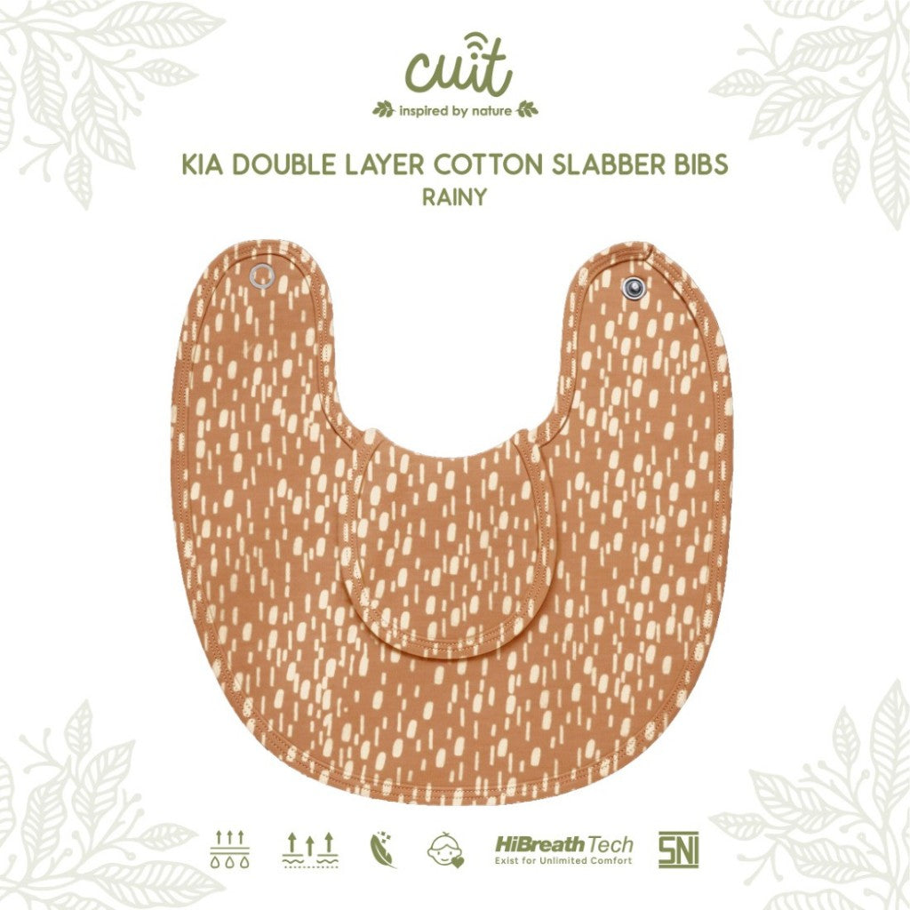 Cuit Kia Double Layer Slabber Bibs