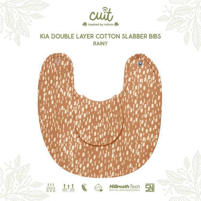 Cuit Kia Double Layer Slabber Bibs