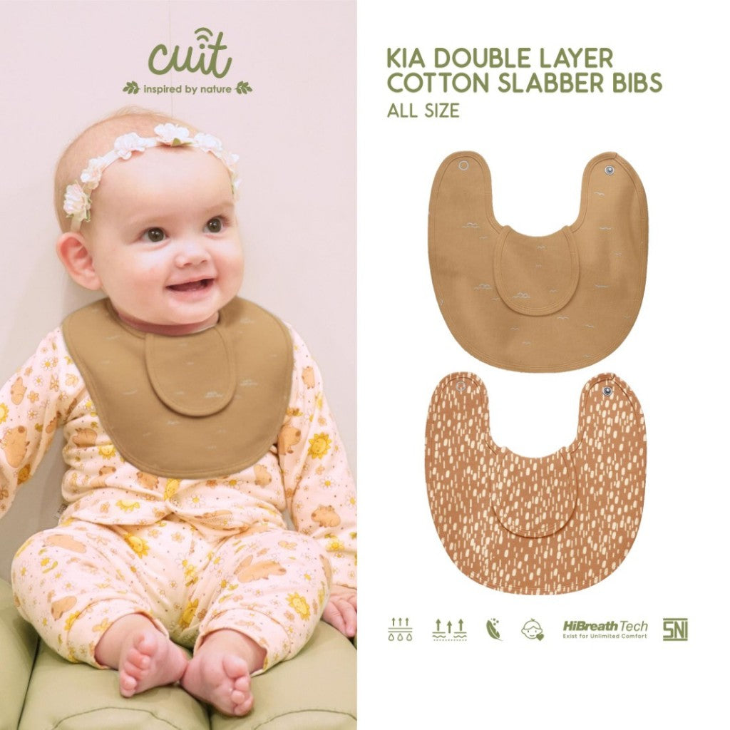 Cuit Kia Double Layer Slabber Bibs