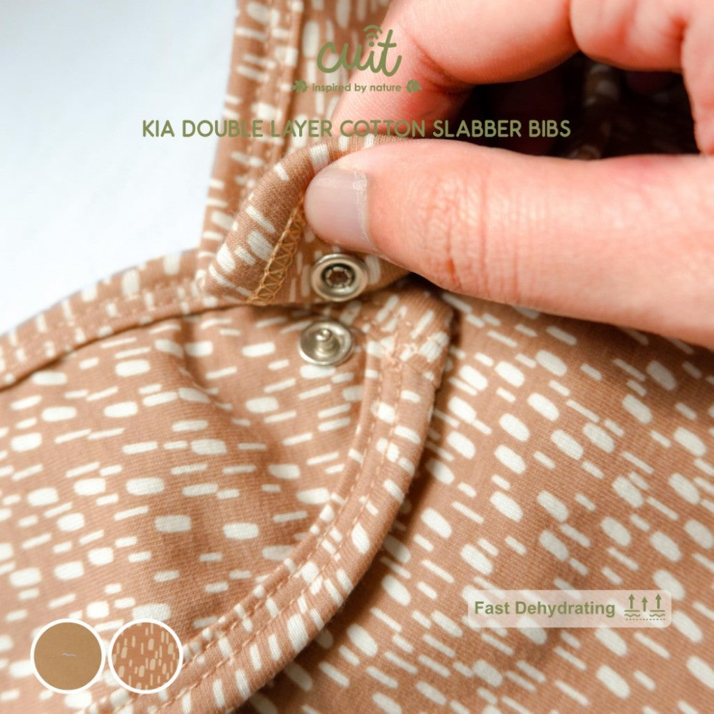 Cuit Kia Double Layer Slabber Bibs