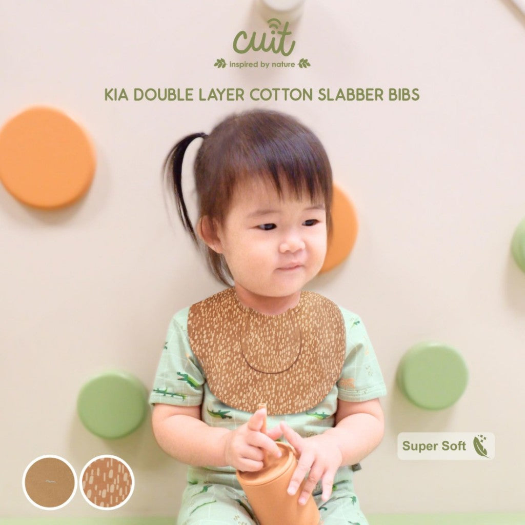 Cuit Kia Double Layer Slabber Bibs