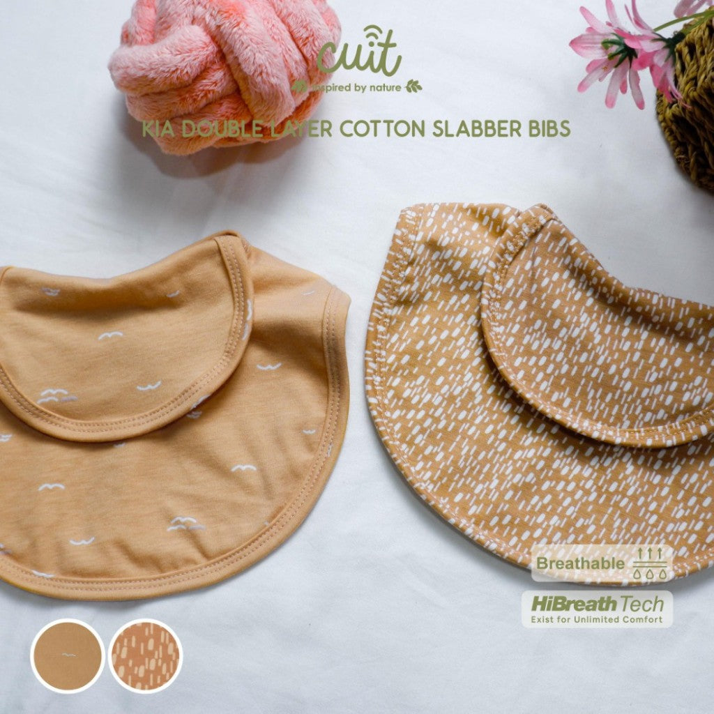 Cuit Kia Double Layer Slabber Bibs